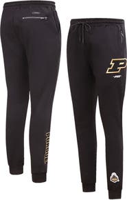 PRO STANDARD Men's Pro Standard Black Purdue Boilermakers Classic DK Jogger Pants
