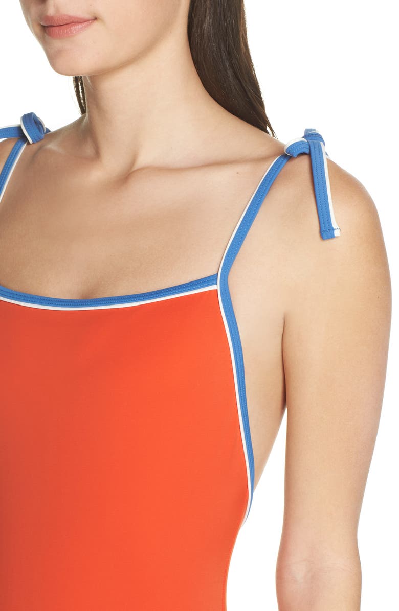 Solid & Striped The Poppy One-Piece Swimsuit, Alternate, color, 