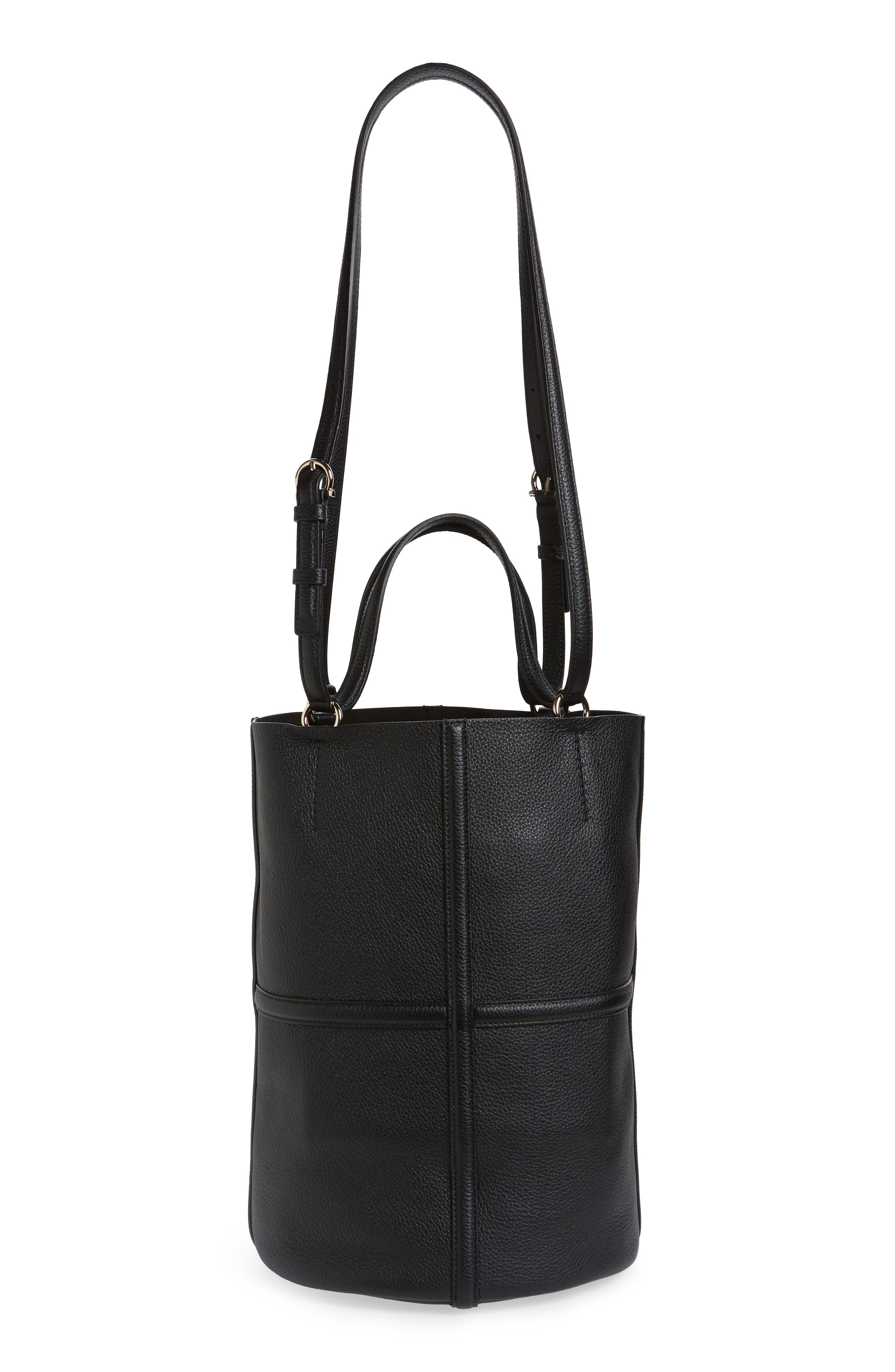 FERRAGAMO Salvatore Ferragamo Medium North/South Leather Tote, Alternate, color, 