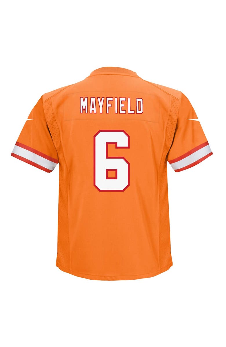Nike Preschool Nike Baker Mayfield Orange Tampa Bay Buccaneers Game Jersey, Alternate, color, 