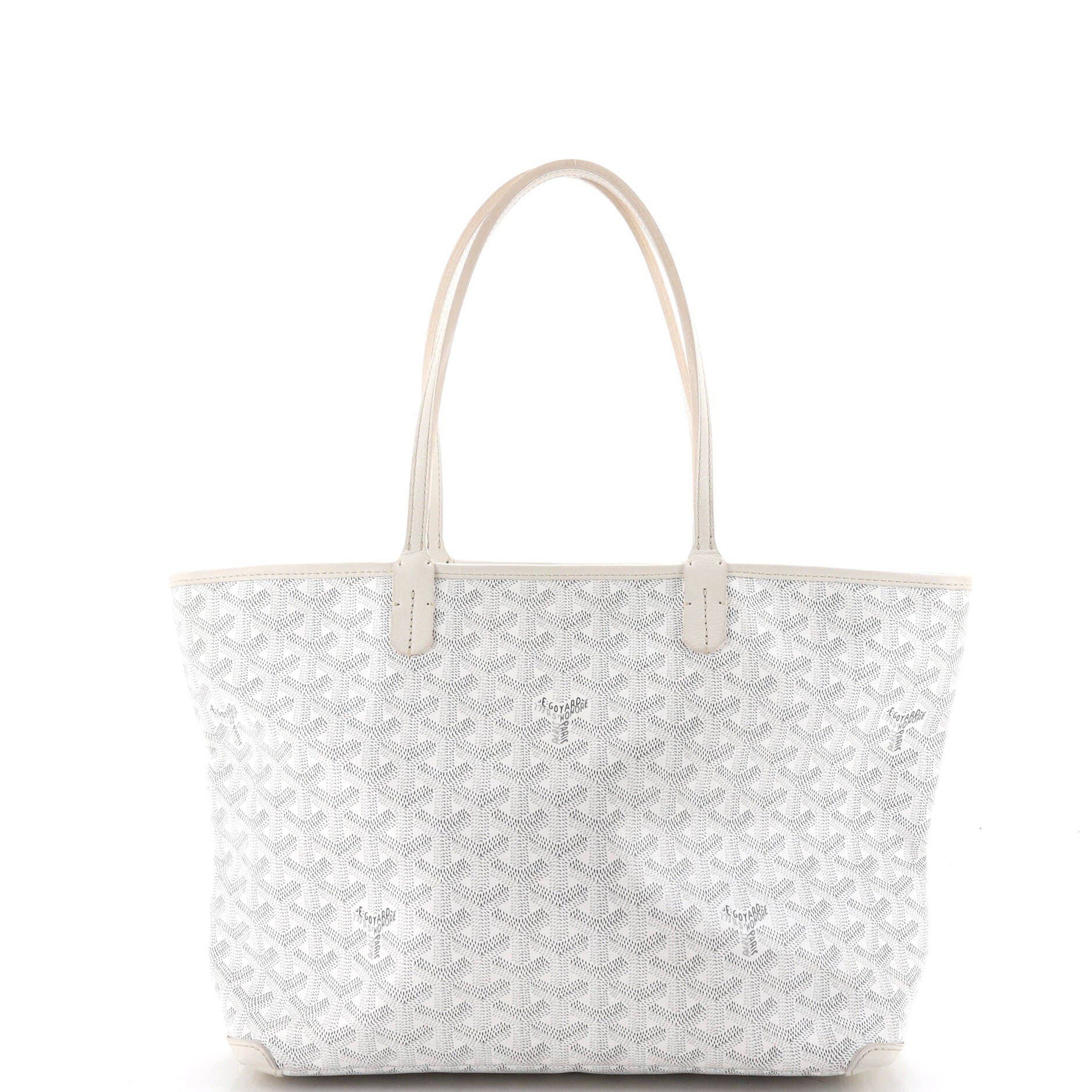 Artois Tote Coated Canvas PM, Main, color, White