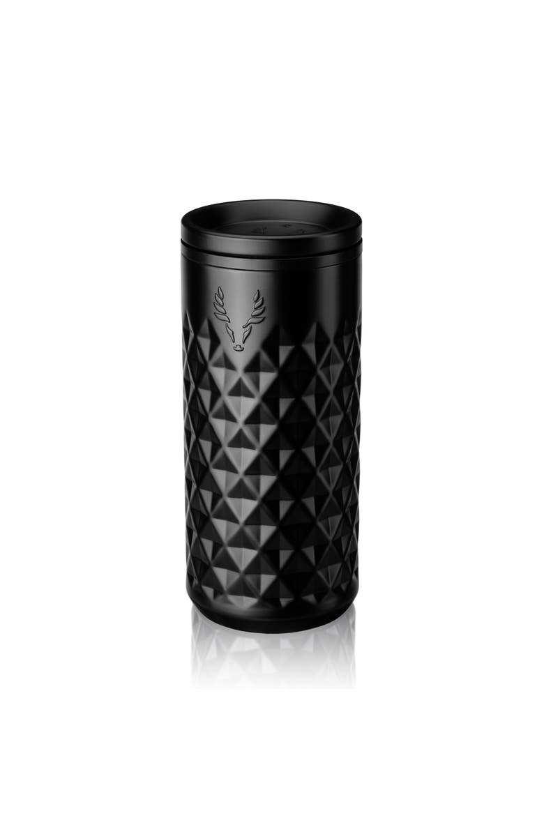 Viski Paragon Stainless Steel Highball Tumbler, Main, color, Obsidian