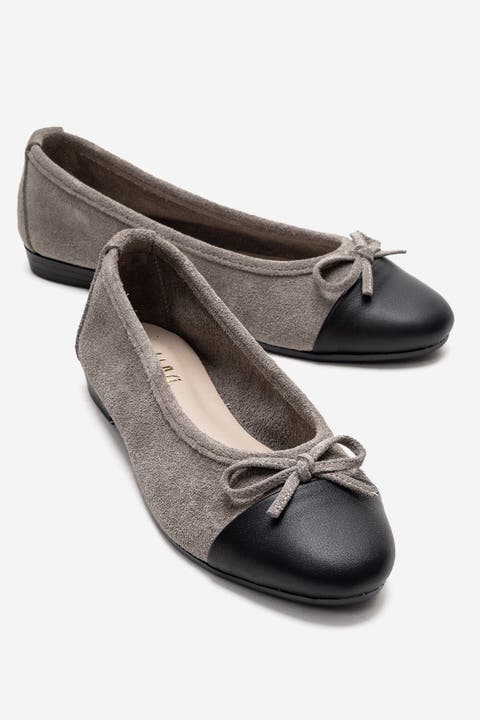 Boleo Leather Ballet Flat