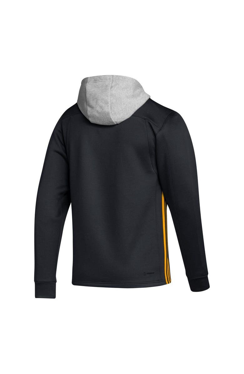 adidas Men's adidas Black Boston Bruins Skate Lace Primeblue Team Pullover Hoodie, Alternate, color, 