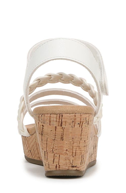 Blowfish Malibu Kids' Lovely Cork Wedge Sandal In White