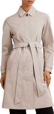 Reiss Logan Water Resistant Coat with Removable Quilted Insert