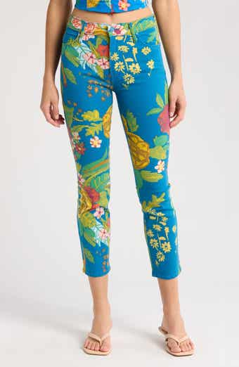 MOTHER The Dazzler Crop Straight Leg Jeans