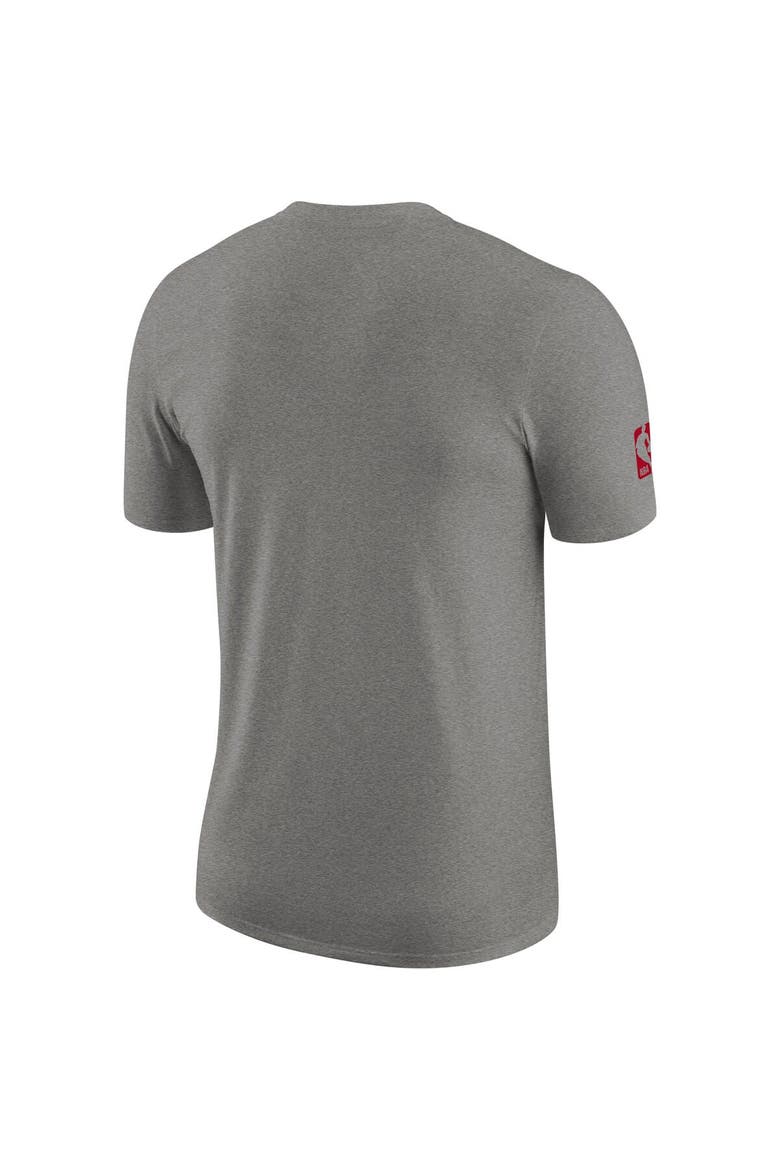 Men's Nike Charcoal Portland Trail Blazers 2023/24 City Edition Essential Warmup T-Shirt, Alternate, color, Charcoal