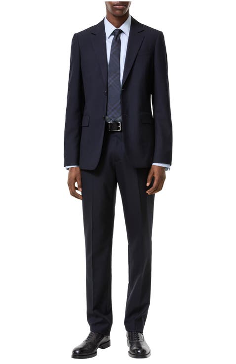 Wool Bond Tailored Trousers