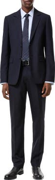 Burberry Wool Bond Tailored Trousers