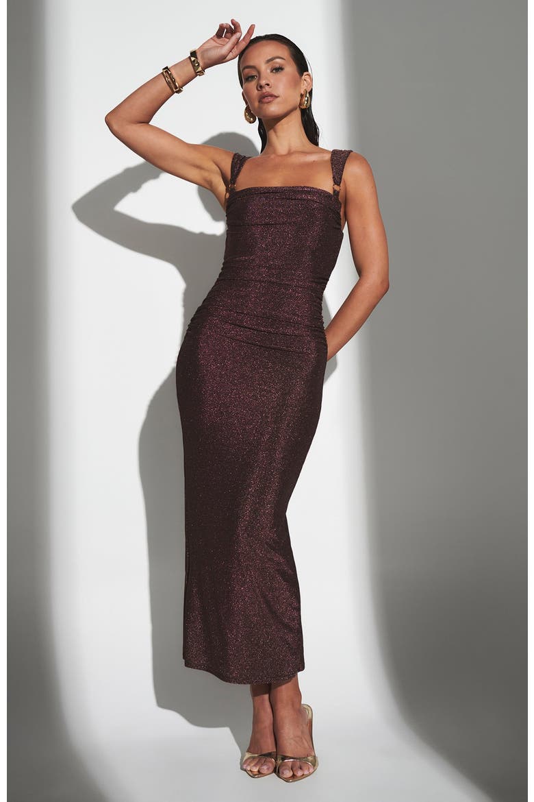 Myran Dress, Alternate, color, Rose Gold
