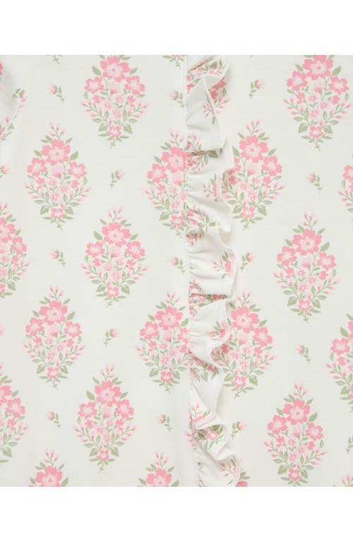 Little Me Floral 2-pack Assorted Footies In Multi