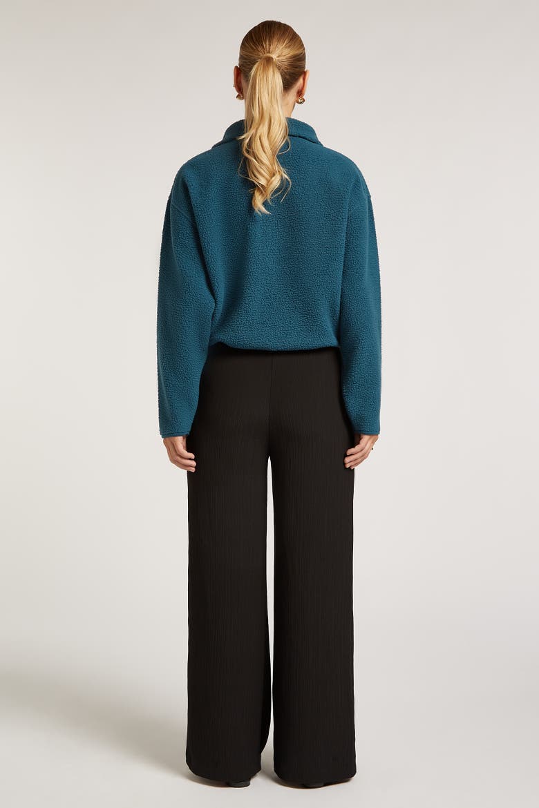 Phoenix Half-Zip Sweatshirt, Alternate, color, Midnight Teal