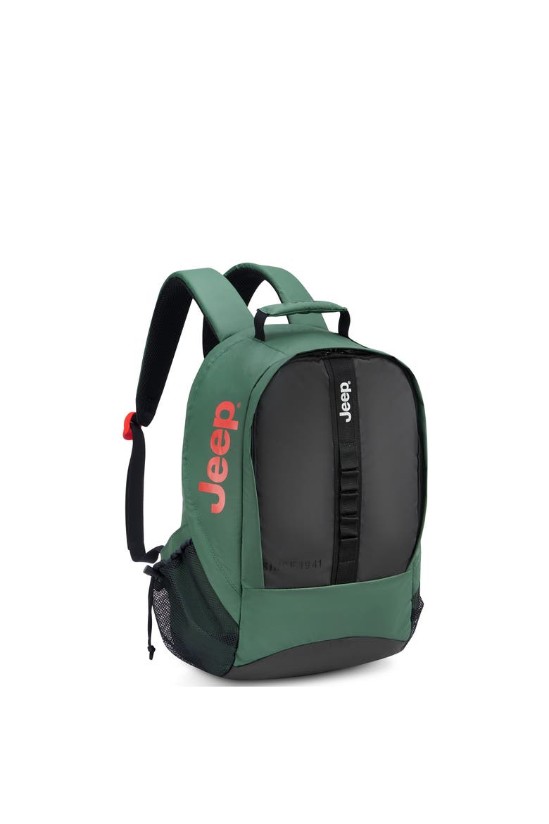 Softside 20" Two Wheel Rolling Travel Duffle Bag [JS006B] & Laptop Travel Backpack [JS011B] Set, Alternate, color, Elm Green
