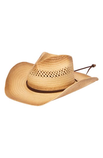 San Diego Hat Braided Paper Cowboy Hat