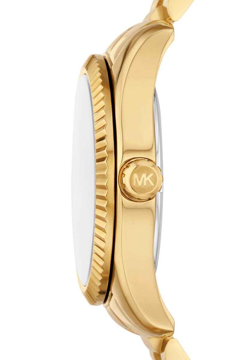 Michael Kors Lexington Bracelet Watch, 38mm, Alternate, color, Gold
