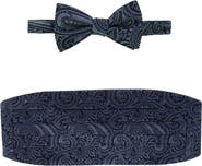 Trafalgar Sobee Paisley Cummerbund and Bow Tie Set