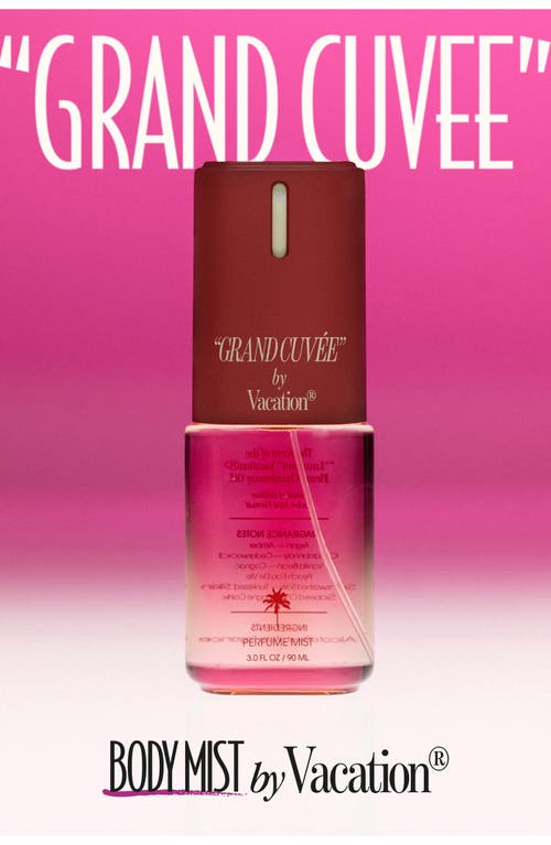 Vacation Grand Cuvée Body Mist In Transparent