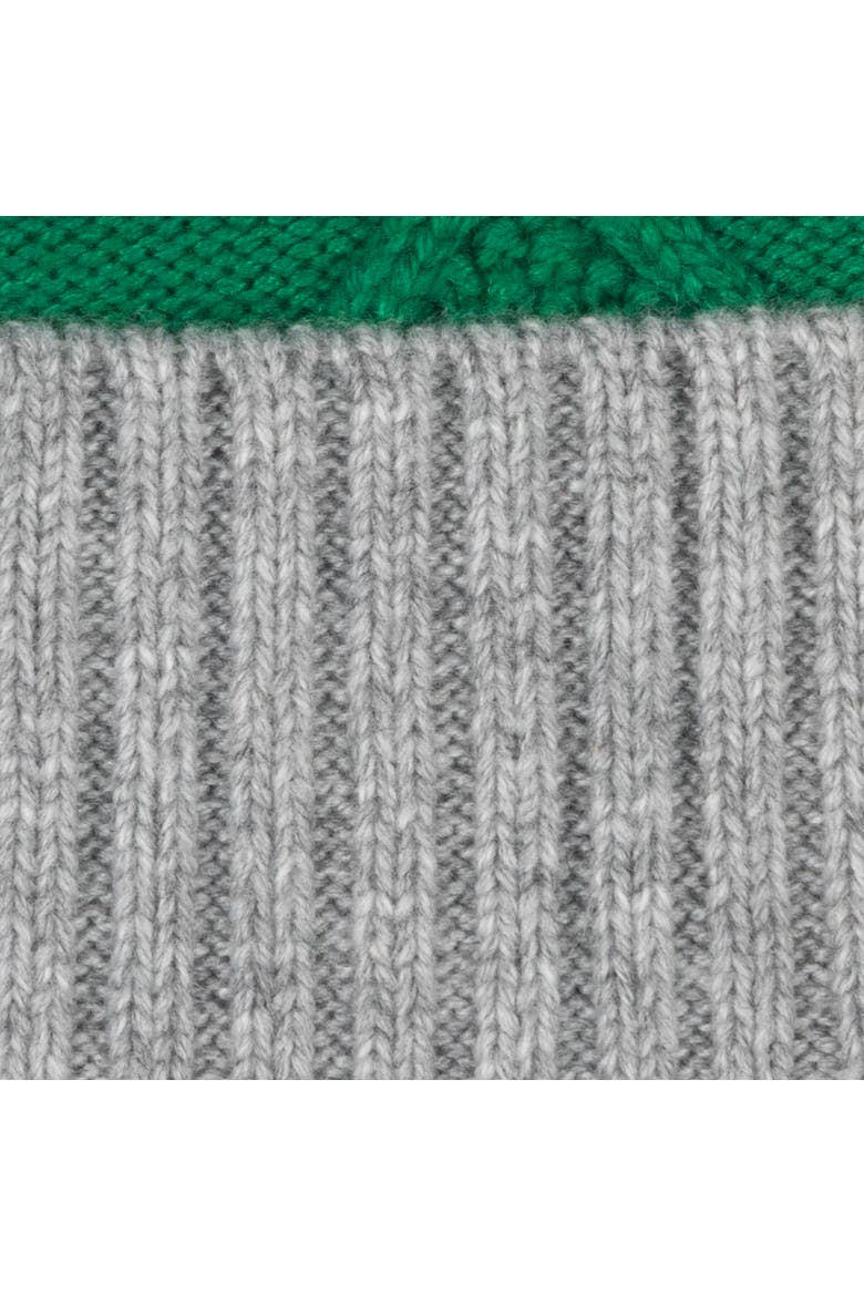 Modernist Block Beanie, Alternate, color, Emerald