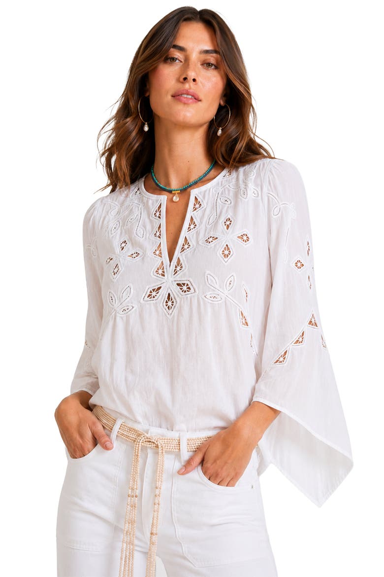 Bella Top, Main, color, White