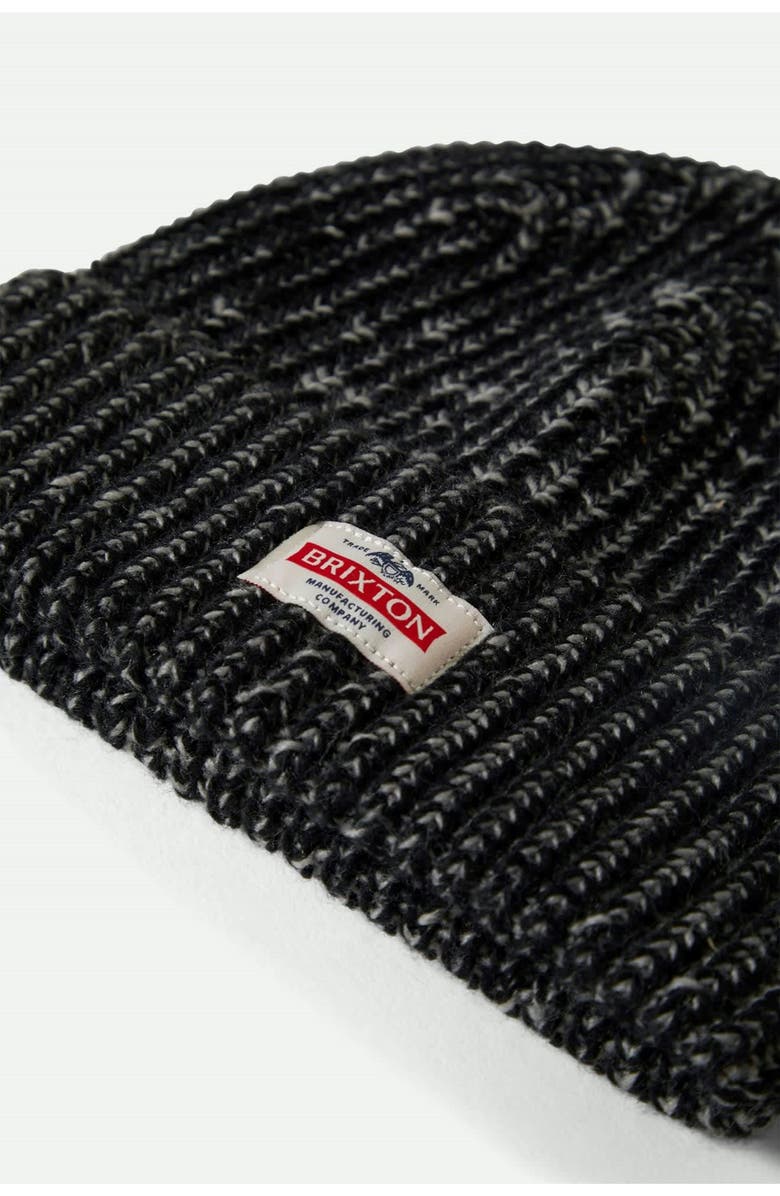 Brixton Altered Threads Mélange Beanie, Alternate, color, Black/ Grey