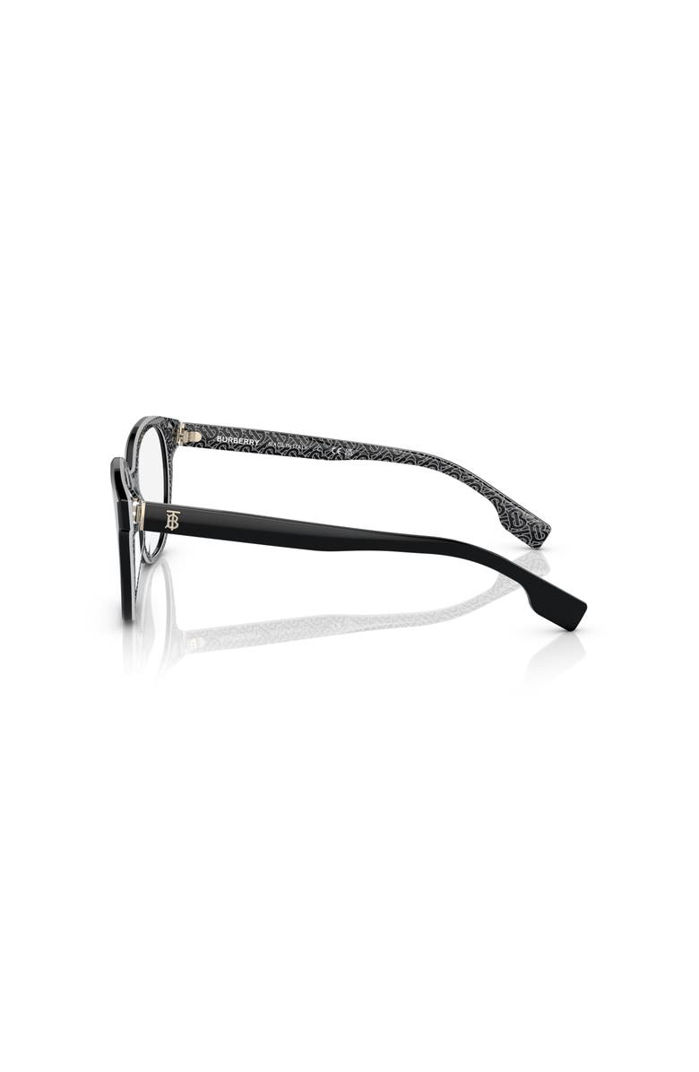 Burberry 54mm Square optical glasses, Alternate, color, Black