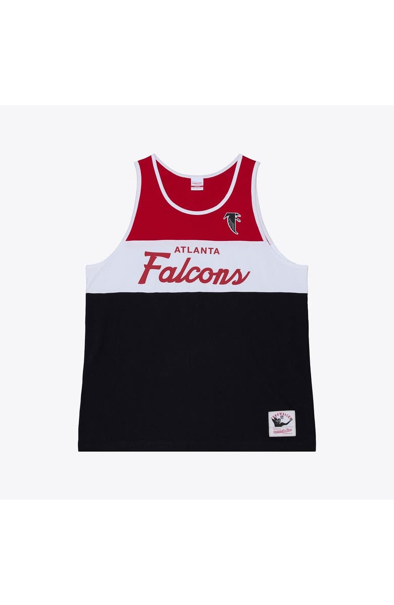 Mitchell & Ness Men's Mitchell & Ness  Black/Red Atlanta Falcons Head Coach Tank Top, Main, color, Black
