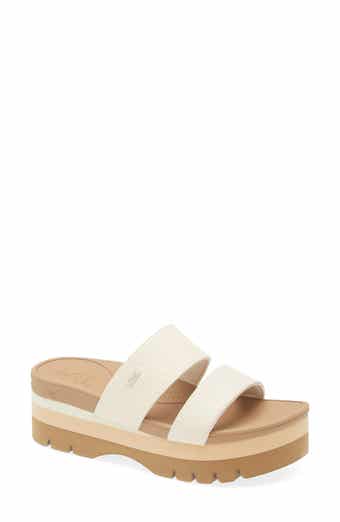 Reef Banded Horizon 2.5 Platform Slide Sandal