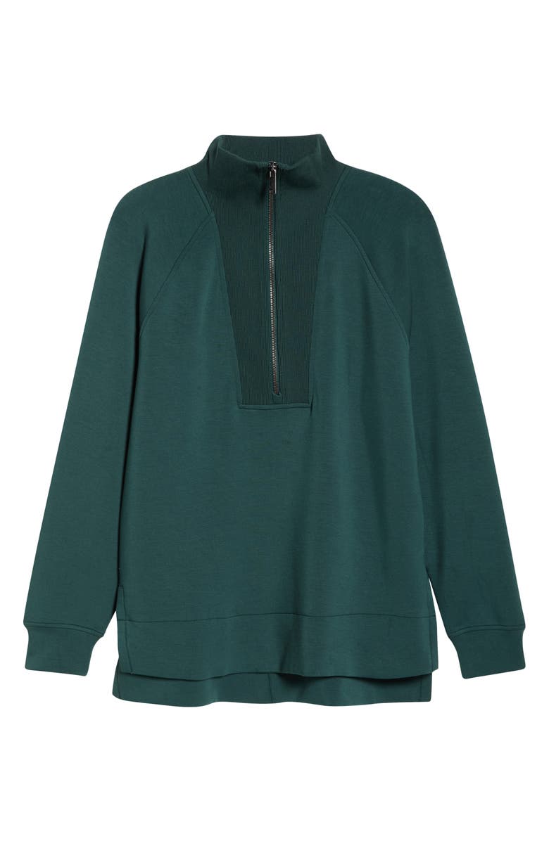 SPANX<sup>®</sup> AirEssentials Half Zip Tunic, Alternate, color, Meridian