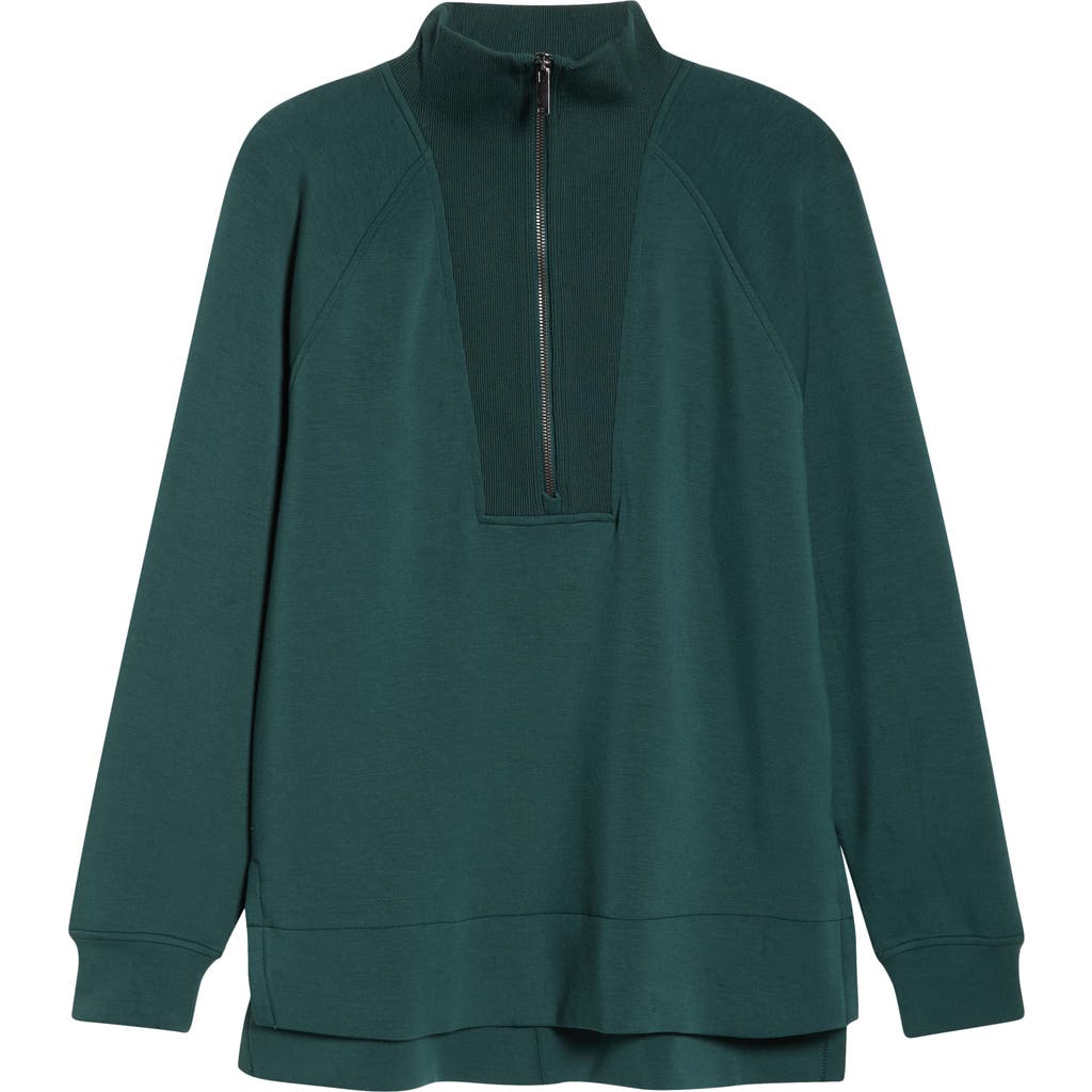 Spanx ® Airessentials Half Zip Tunic In Green
