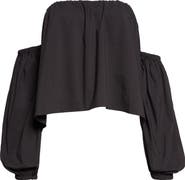L'AGENCE Sarai Off-the-Shoulder Top