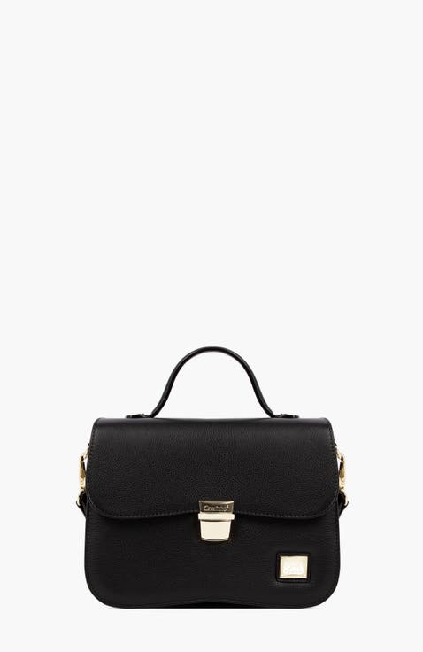 Muse 600 Pebbled Leather Handbag