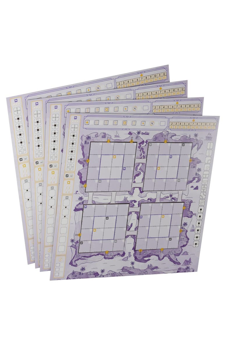 Horrible Guild Railroad Ink Challenge Archipelago Boards Set  1 to 4 Players | 20 Minutes | Ages 8+, Alternate, color, Multicolored