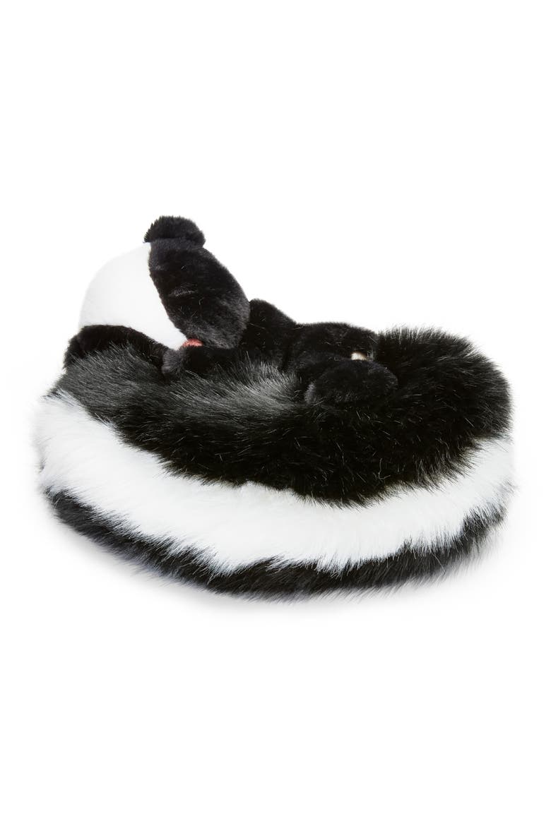 Big Tails Skunk Plush Stuffed Animal, Alternate, color, BLACK