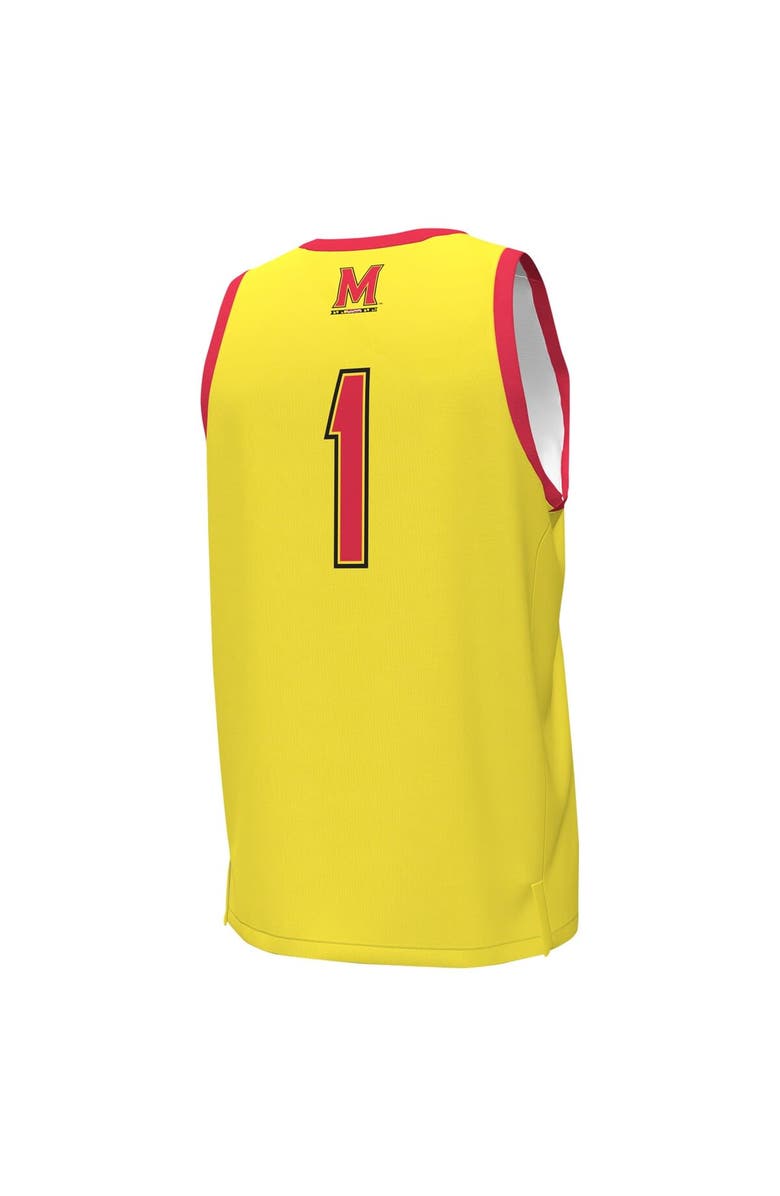 Under Armour Men's Under Armour #1 Gold Maryland Terrapins Replica Basketball Jersey, Alternate, color, Gold
