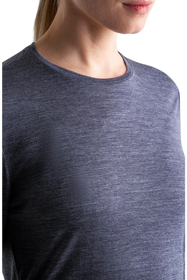 125 Cool-Lite Long Sleeve T-Shirt, Alternate, color, MIDNIGHT NAVY HTHR