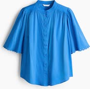 H&M Cotton-blend Blouse