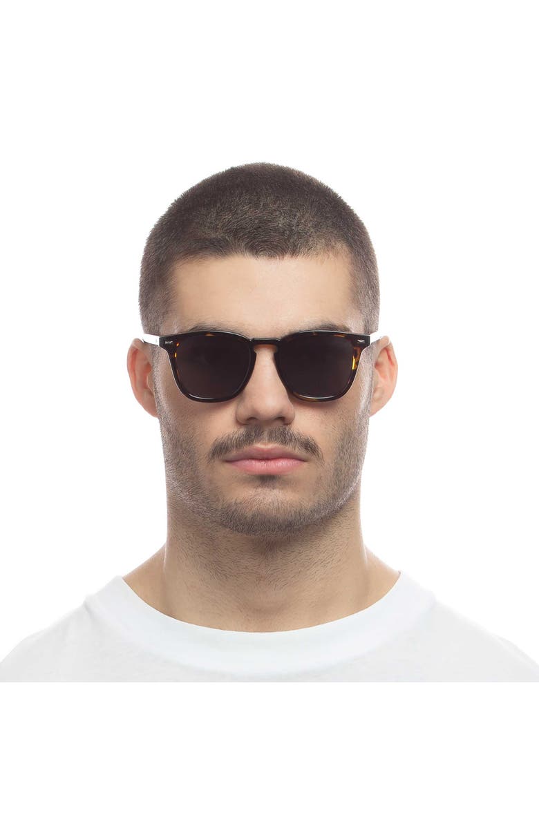Le Specs No Biggie 49mm Polarized Round Sunglasses, Alternate, color, 