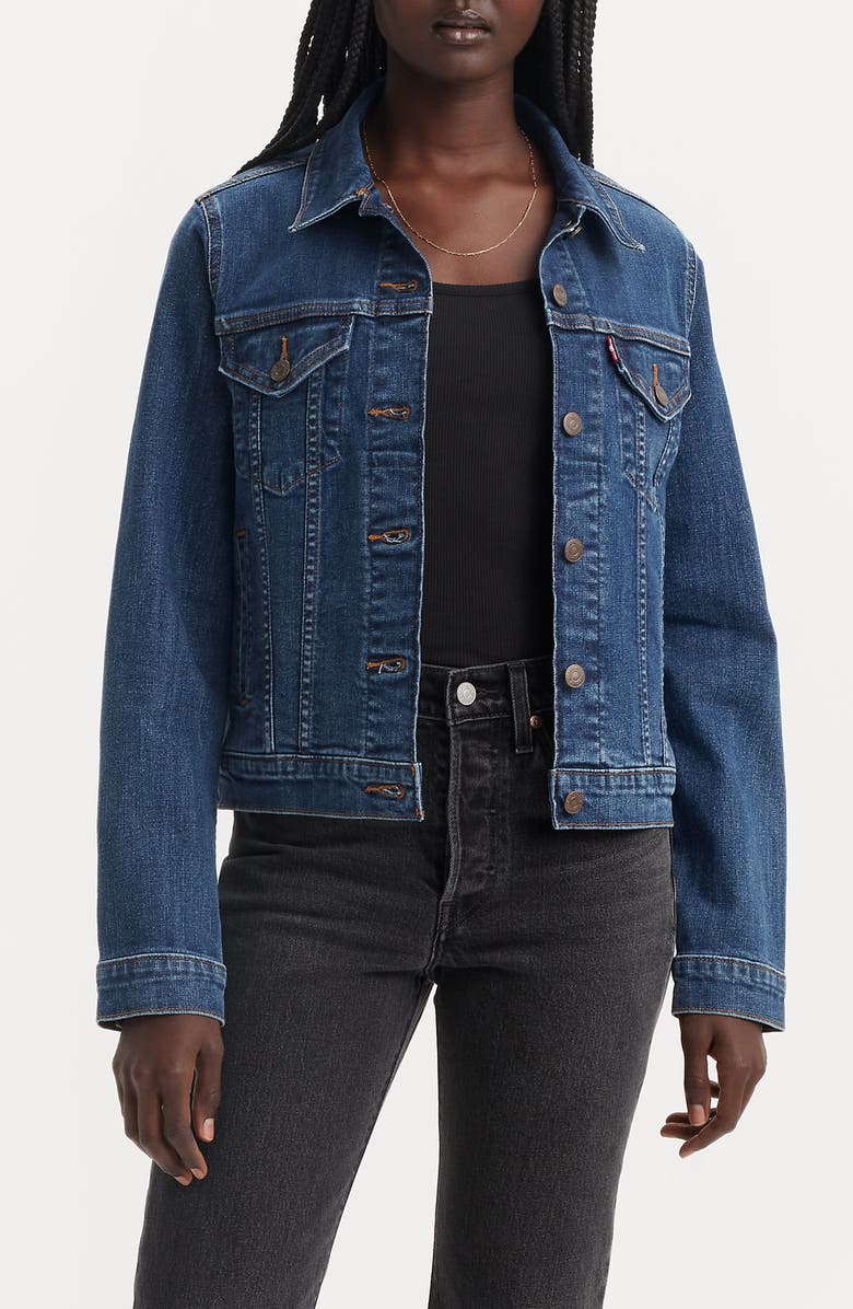 Levi's<sup>®</sup> Original Trucker Jacket, Main, color, See Her Run