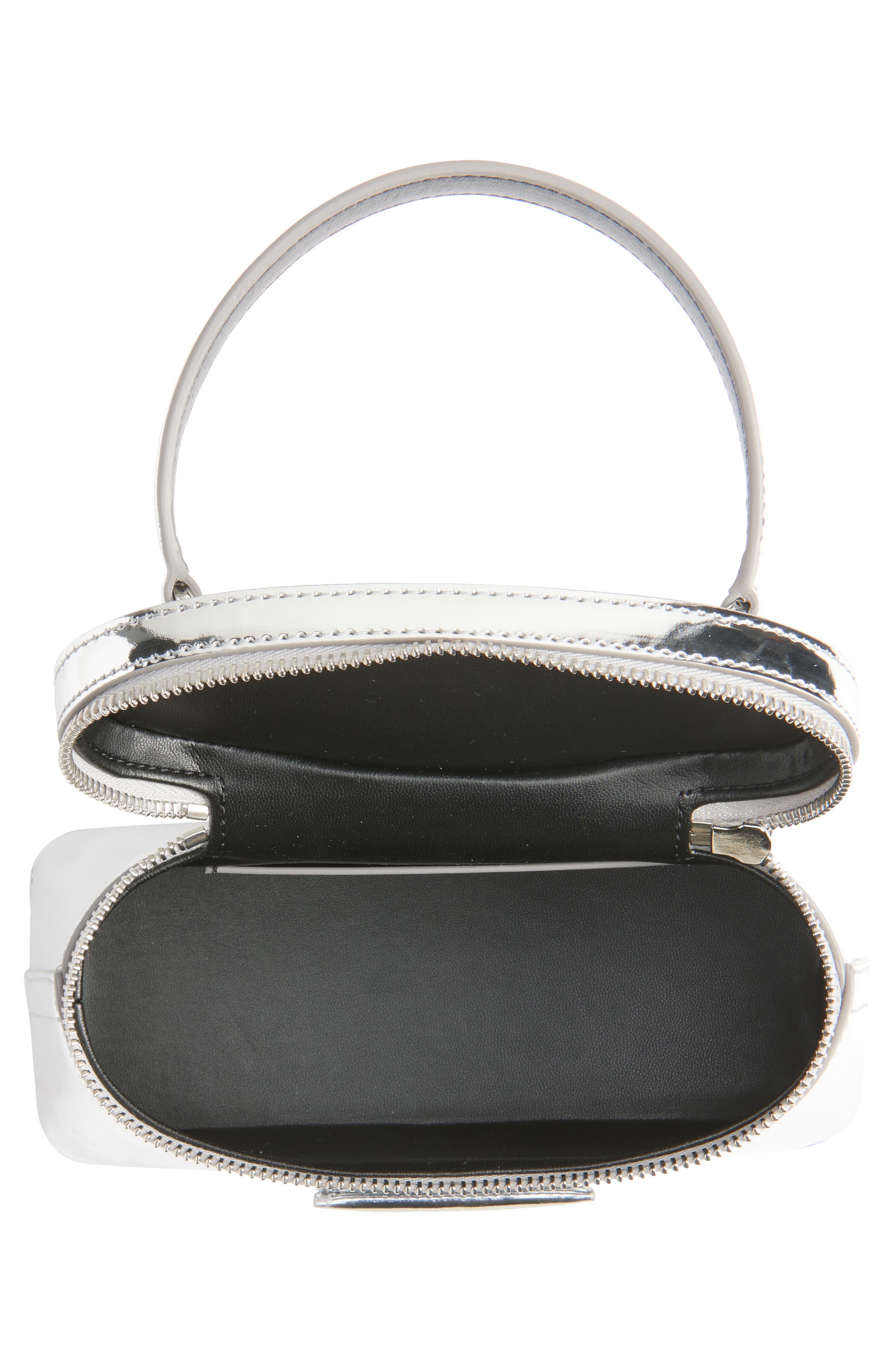 Givenchy Antigona Vanity Leather Handbag, Alternate, color, 040-Silvery