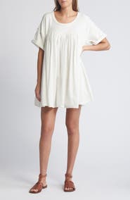 Free People Catalina Mixed Media Minidress