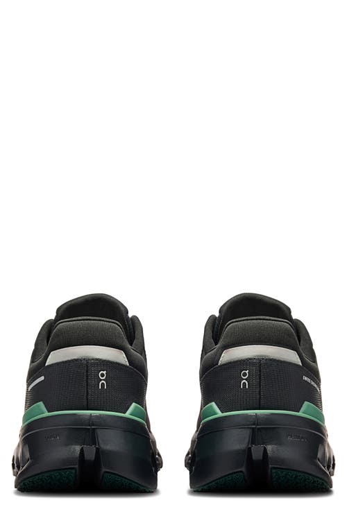 On Breathable Waterproof Cloudrunner Sneakers In Black