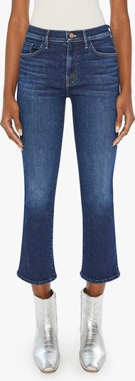 MOTHER the Pixie Insider Ankle Button Fly Group Bathing deals Wash Denim Jeans 28