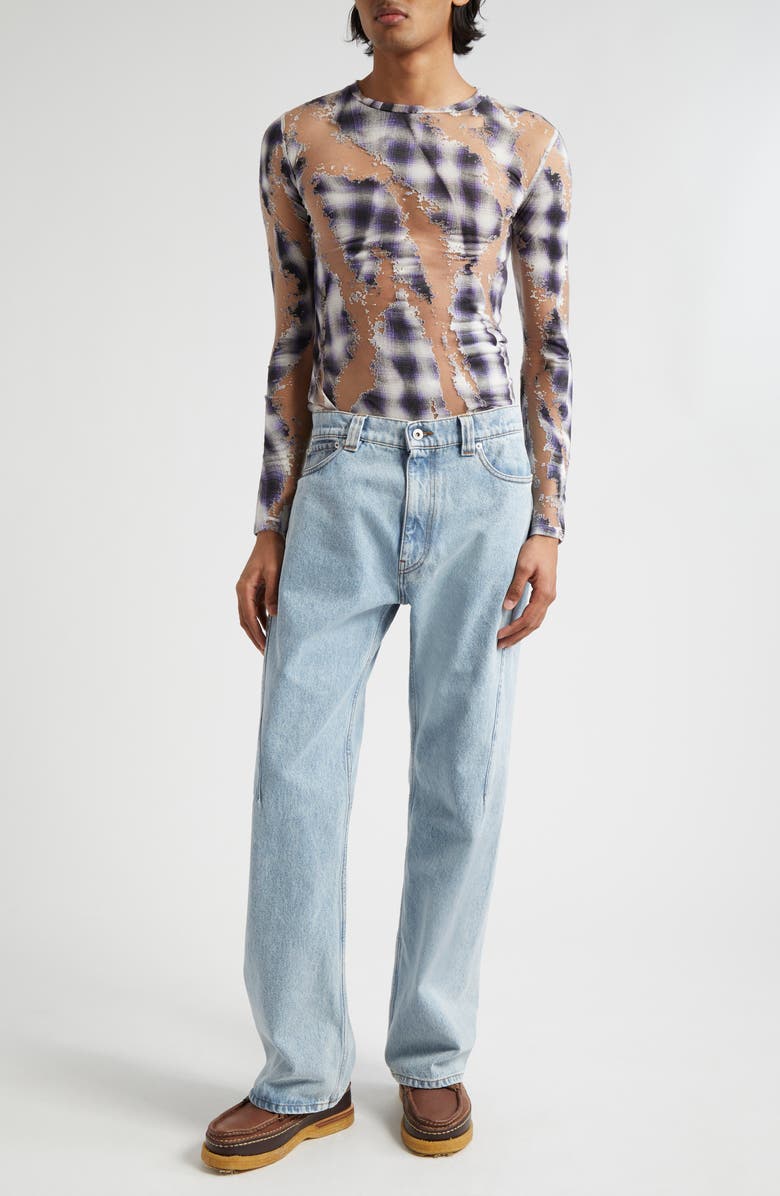 Y/Project Evergreen Paris Best Organic Cotton Jeans, Alternate, color,