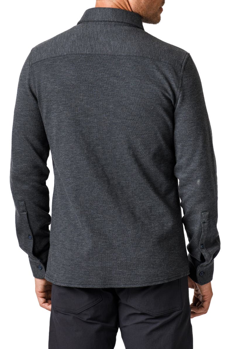 Western Rise Transit Knit Button-Up Overshirt, Alternate, color,