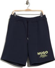 HUGO Nomario Cotton Sweat Shorts