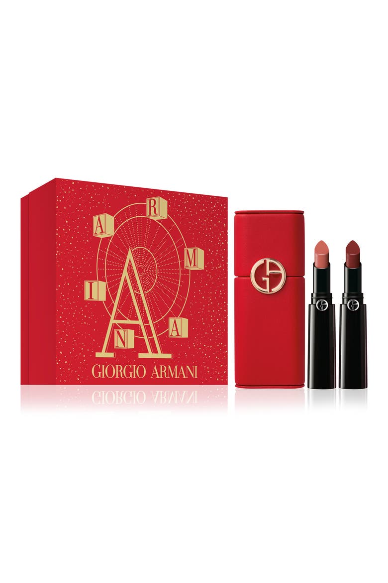 Lip Power Long-Lasting Satin Lipstick Duo Gift Set USD $78 Value, Main, color, NO COLOR