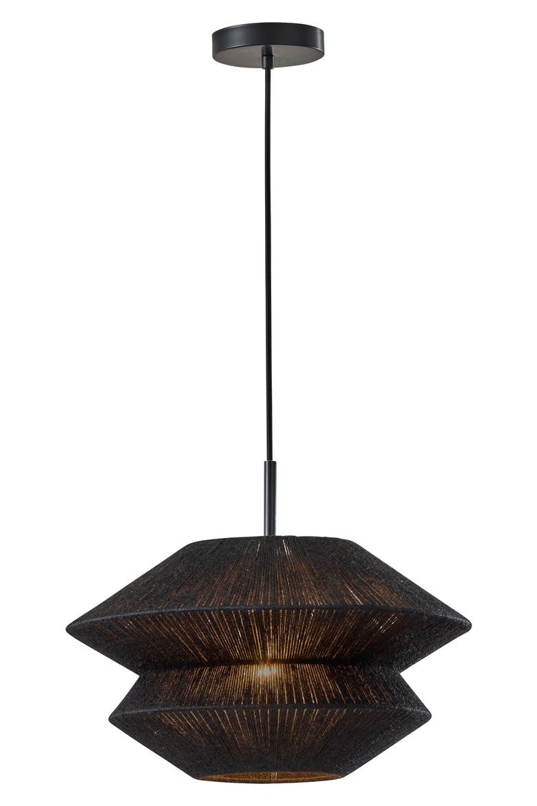Gardner Pendant Light, Main, color, BLACK