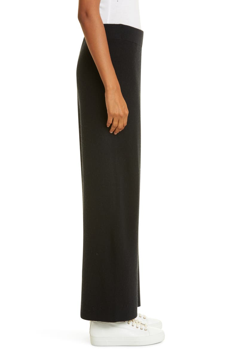Nordstrom Signature Cashmere Wide Leg Pants, Alternate, color, 