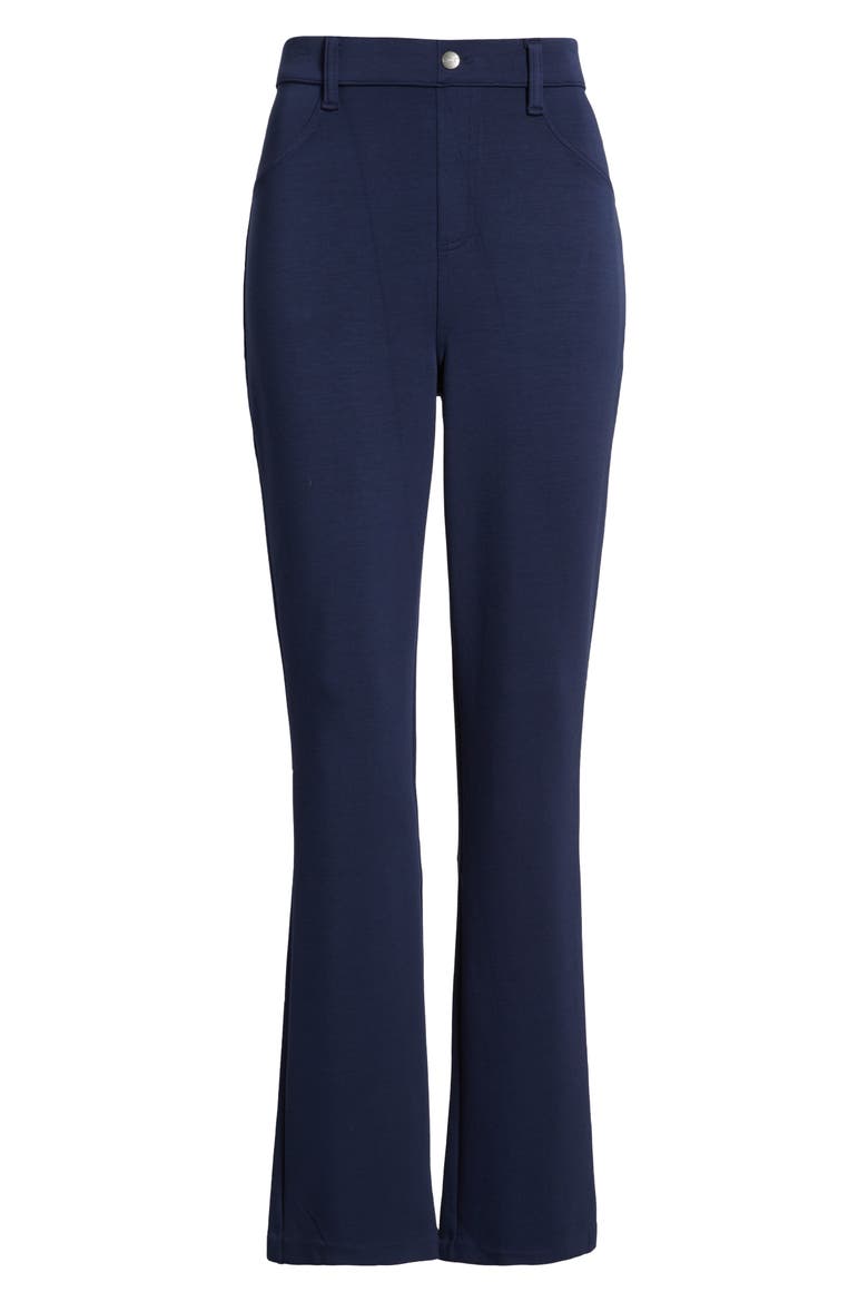 High Rise Bootcut Pants, Alternate, color, NAVY